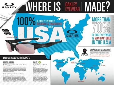 are real oakleys made in china